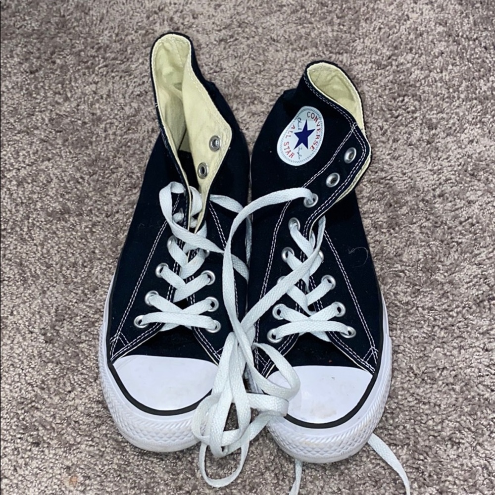 Black High Top Converse